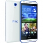 HTC Desire 820  EEA Gloss White with Blue Trim