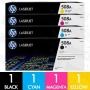 Картридж HP CF361A 508A Cyan LaserJet Toner Cartridge for Color 